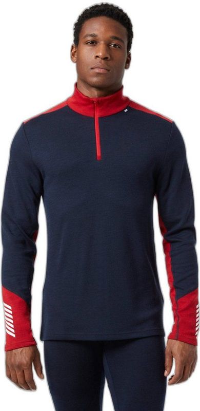 Helly Hansen - Lifa Merino Midweight 1/2 Zip - Ondershirt - Navy