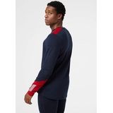 Helly Hansen - Lifa Merino Midweight Crew - Ondershirt - Navy - 57% Merino Wol
