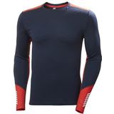 Helly Hansen - Lifa Merino Midweight Crew - Ondershirt - Navy - 57% Merino Wol