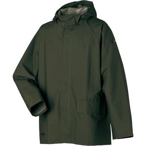 Helly Hansen - Mandal - Waterdichte Jas - Legergroen - Heavy Duty PVC-gecoat