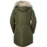 Helly Hansen - Senja Parka - Dames Trenchcoat - Utility Green - 100% Gerecycled Polyester