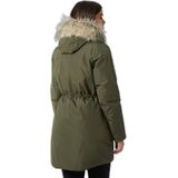 Helly Hansen - Senja Parka - Dames Trenchcoat - Utility Green - 100% Gerecycled Polyester