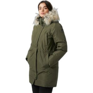 Helly Hansen - Senja Parka - Dames Trenchcoat - Utility Green - 100% Gerecycled Polyester