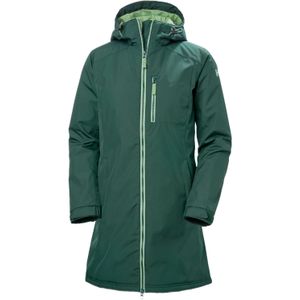 Jas Helly Hansen Women Long Belfast Winter Jacket Darkest Spruce