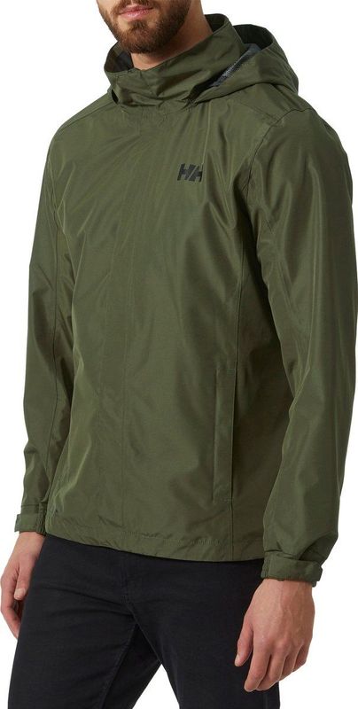 Helly Hansen Dubliner regenjas, heren, groen
