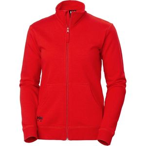 Helly Hansen Damen Manchester Zip Sweatshirt Alert Red