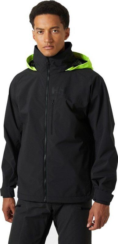 Helly Hansen - Zeiljack - Waterdicht - Zwart - Stretchstof