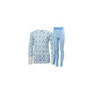 Helly Hansen - Graphic Lifa Merino - Baselayerset - Bright Blue