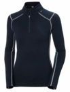 Helly Hansen - Lifa Merino Midweight 1/2 Zip - Thermoshirt - Navy - 57% Merino Wol - 43% Polypropyleen