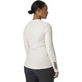 Helly Hansen - Lifa Merino Midweight Crew - Lange Mouwen Basislaag - Zwart - Merinowol