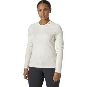 Helly Hansen - Lifa Merino Midweight Crew - Lange Mouwen Basislaag - Zwart - Merinowol