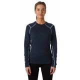 Helly Hansen - Lifa Merino Midweight Crew - Ondershirt - Navy - 57% Merino Wol / 43% Polypropyleen