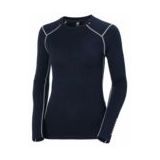 Helly Hansen - Lifa Merino Midweight Crew - Ondershirt - Navy - 57% Merino Wol / 43% Polypropyleen