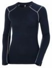 Helly Hansen - Lifa Merino Midweight Crew - Ondershirt - Navy - 57% Merino Wol / 43% Polypropyleen