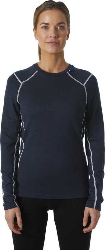 Helly Hansen - Lifa Merino Midweight Crew - Ondershirt - Navy - 57% Merino Wol / 43% Polypropyleen