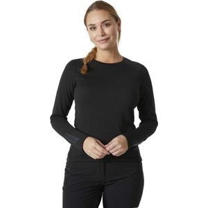 Helly Hansen - Lifa Active Crew - T-shirt - Zwart - 100% Lifa-vezels