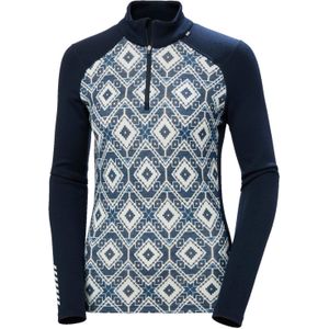 Helly Hansen W LIFA Merino Midw GRA 1/2 Zip Ls Baselayer dames
