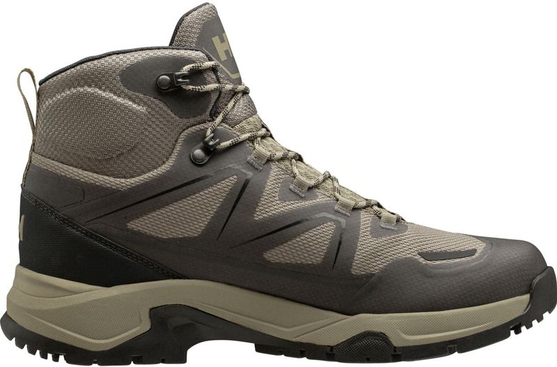 Helly-Hansen Cascade Mid Helly Tech waterdichte ademende lichtgewicht wandelschoenen voor heren, 885 Terrazzo/Ebbenhout, 39.5 EU
