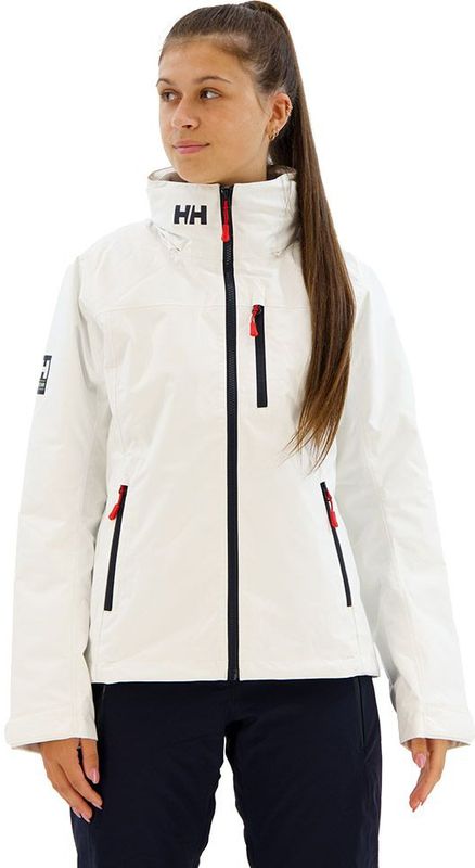 Helly Hansen - Crew Hooded Midlayer Jacket 2.0 - Wit - Damesjas