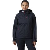 Helly Hansen - Women's Crew Hooded Sailing Jacket 2.0 - Jack - Zwart - Polyester