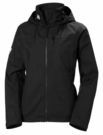 Helly Hansen - Crew Hooded 2.0 Jas - Waterdicht - Winddicht - Ademend - Zwart