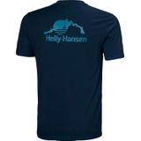 Helly-Hansen - Nord Graphic T-Shirt - Marine blauw - T-shirt