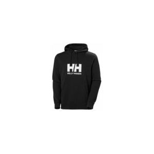 Helly Hansen - HH Logo Hoodie 2.0 - Hoodie - Zwart - 100% Organisch Katoen