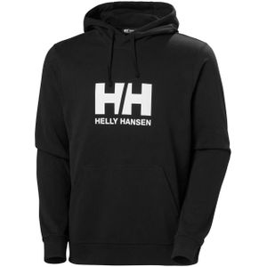 Helly Hansen - HH Logo Hoodie 2.0 - Hoodie - Zwart - 100% Organisch Katoen