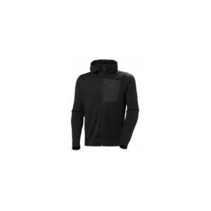 Helly Hansen - Versalite Hooded Fleece Jacket - Jack - Zwart - Gerecycled Polyester