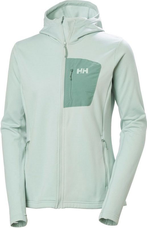 Helly Hansen - Versalite - Dames Hoodie - Groen - Fleece - Ademend