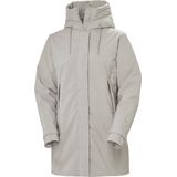 Victoria - Insulated Mid Rain Jacket - Dames - Lichtgrijs - Polyester