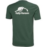 Helly Hansen - Nord Graphic - T-shirt - Lichtgrijs - Katoen