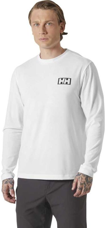 Helly Hansen Skog Graphic Tee T-shirt Met Lange Mouwen Wit 2XL Man