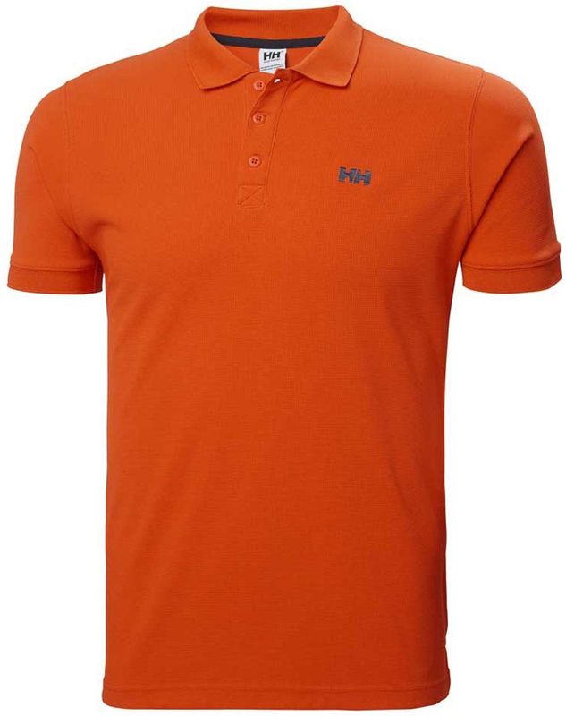 Helly Hansen - Driftline - Korte Mouw Poloshirt - Oranje - Man