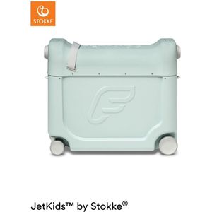 JetKids by Stokke BedBox Kindertrolley green aurora Kinderkoffer