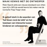Tripp Trapp Klassiek kussen, Terracotta - Combineer met de Tripp Trapp stoel voor ondersteuning en comfort - Machinewasbaar - Past op alle Tripp Trapp stoelen