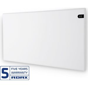 Elektrischer Heizkörper Adax Weiß - 1000 w - 762x370x90mm - Neo Basic NP10 kdt
