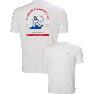 Helly-Hansen - Skog Graphic T-Shirt - Wit - T-shirt