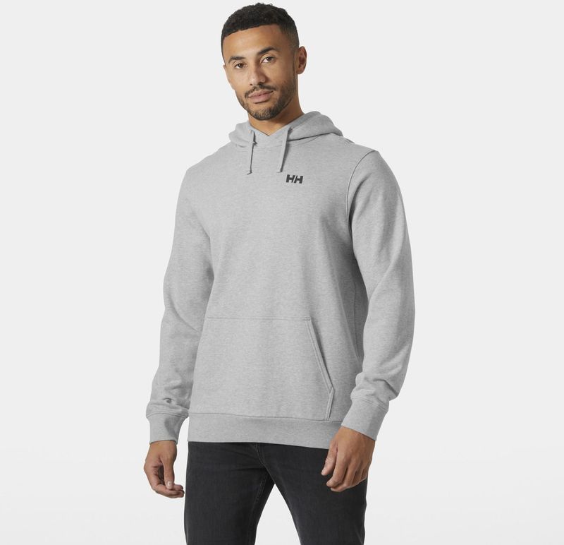 Helly-Hansen - Core Graphic Hoodie - Sweatshirt - Grijs - Katoen