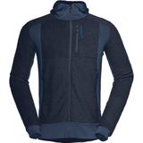 Norrona - Falketind Alpha120 Zip Hood - Fleece - Indigo Night