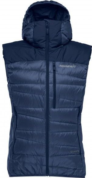 Norrøna - Falketind Down750 - Bodywarmer - Blauw - 100% Polyamide - Isolerend