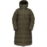 Norrona - Oslo Down750 Coat - Damesparka - Olive Night - Gerecycled Dons