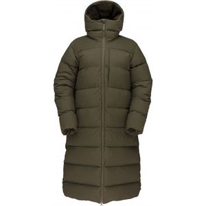 Norrona - Oslo Down750 Coat - Damesparka - Olive Night - Gerecycled Dons