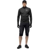 Norrona - Fjørå Equaliser Long Sleeve Zip Top - Zwart - Herenshirt