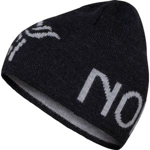 Norrona - /29 Merinoull Logo Beanie - Muts - Zwart