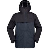 Norrona - Femund Cotton Jacket - Navy Blazer - Heren - Gerecycled Polyester