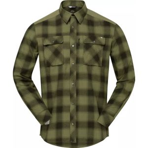 Norrona - Femund Flannel Shirt - Groen - Heren - Katoen