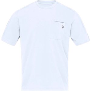 Norrona - Cotton Pocket T-shirt - Wit - 100% Biologisch Katoen