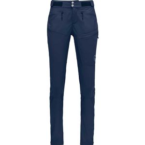 Norrøna - Femund Flex1 Lightweight Pants - Trekkingbroek - Blauw - DWR-geïmpregneerd
