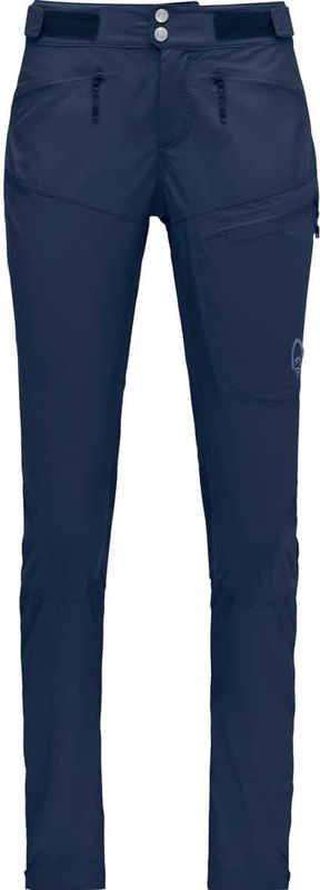 Norrøna - Femund Flex1 Lightweight Pants - Trekkingbroek - Blauw - DWR-geïmpregneerd